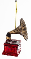 Glass bauble: Gramophone (174339)