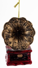 Glass bauble: Gramophone (174339)