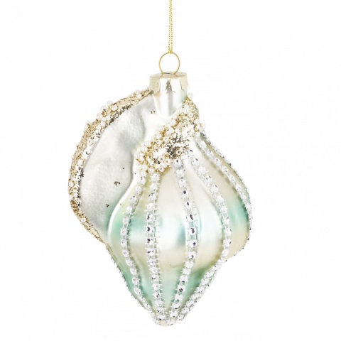 Bombka szklana: Muszelka miętowa (179949)