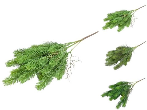Bouquet 53cm 7 light green spruce branches (CV36119-MIX)