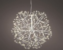 "Dmuchawiec" wiszący fi 35cm 192LED ciepły timer (490036)