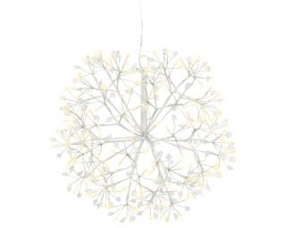 "Dmuchawiec" wiszący fi 35cm 192LED ciepły timer (490036)