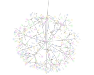 "Dmuchawiec" wiszący fi 35cm 192LED pastelowy timer (490038)