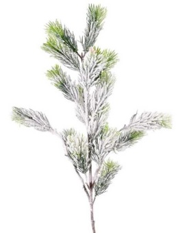 Gałązka 70cm sosnowa ośnieżona (CV37250)