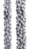 Girlanda 2 śnieżona szer.25cm dł.150cm (DC3008)