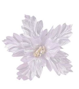 Gwiazda betlejemska biało srebrna (CV37121-MIX)