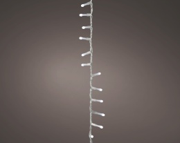 Lampki 500 LED Soft Glow zimne timer 8f. 11m (495615)