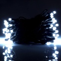 Lampki 80LED+gniazdem białe zimne zewnętrzne gruby kabel (LZ-LED-80G)