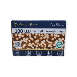 Lampki LED 100L 5mb ciepłe (652/21/LED/WW)