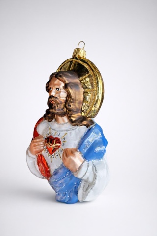 Bombka formowa: Jezus z sercem (71) SE