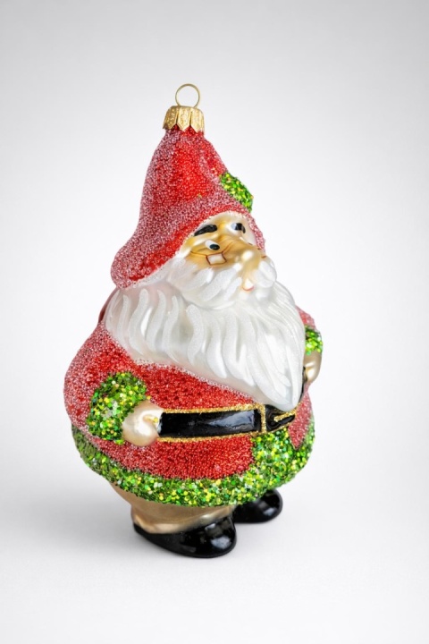 Christmas bauble: Fat Santa Claus (52) SE