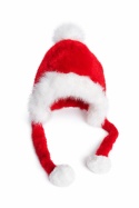 Czapka Mikołajkowa premium z pomponem (600161399)