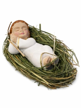 Dzieciątko na sianku małe 7cm D6