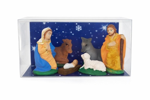 Figurki kolorowe do szopki małe (Z3)