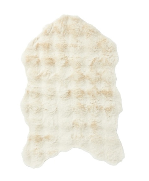 Futro dekoracyjne 60x90cm ecru (521708)