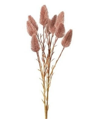 Gałązka 70cm "dmuszek" różowa (517962)