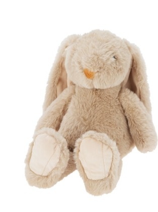 Królik pluszowy 40cm beżowy długie uszy mały (504273)