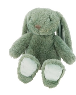 Królik pluszowy 40cm zielony długie uszy mały (504273)