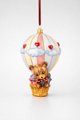 Huras Bauble: Balloon with Teddy Bear (S998)