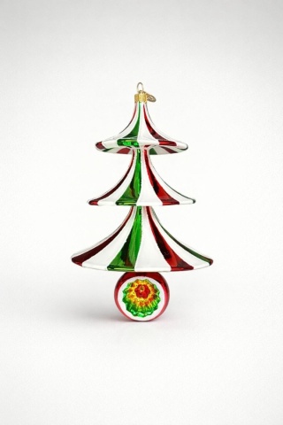 Koronex Ornament: 3-Tier LUX Candy Christmas Tree (2740X)