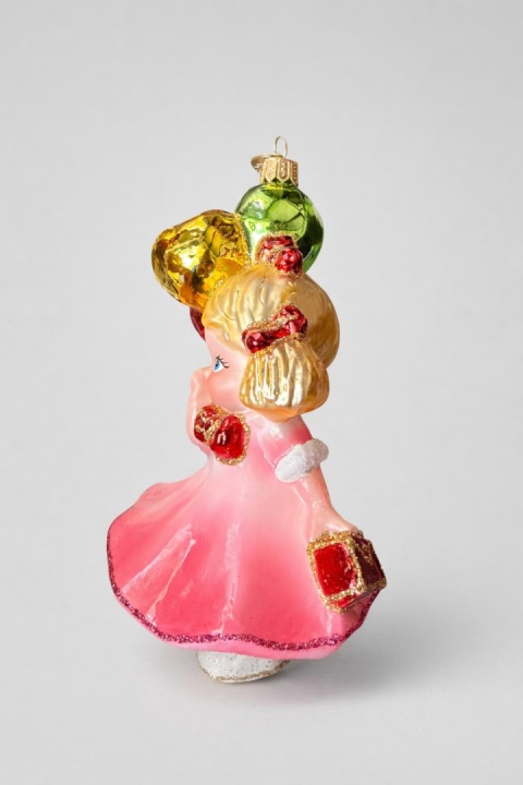 Koronex Ornament: Girl with Balloons (0543X)