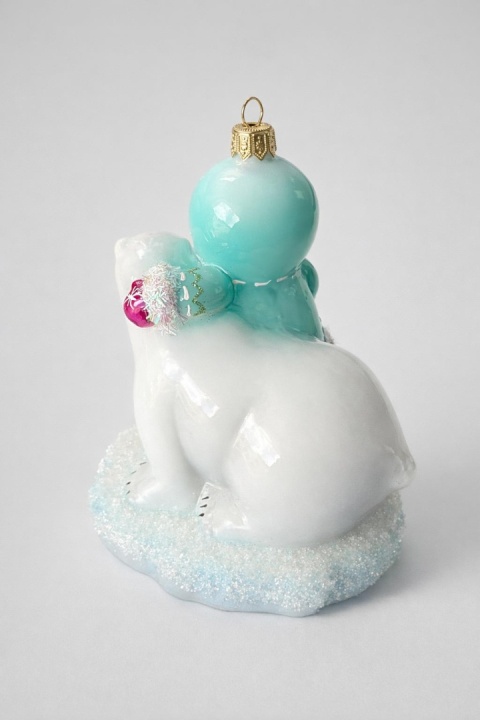 Koronex Ornament: Eskimo with a Bear Cub (2200X)
