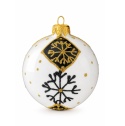 100mm Decorated Ornaments (Pack of 4): Winter Charm