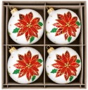120mm Decorated Ornaments (Pack of 4): A Christmas Carol