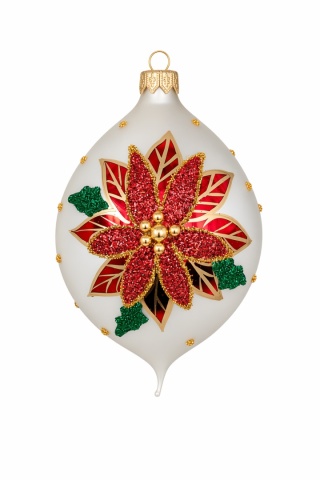 Bombki cytryny dekorowane ornament op.6szt.: OPOWIEŚĆ WIGILIJNA