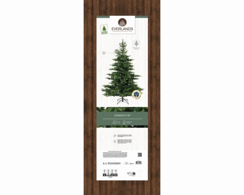 Choinka sztuczna Grandis fir zielona 210cm fi 150cm (681452)