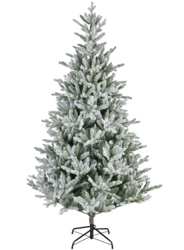 Allison artificial flocked pine Christmas tree 180 cm, diameter 112 cm (689855)