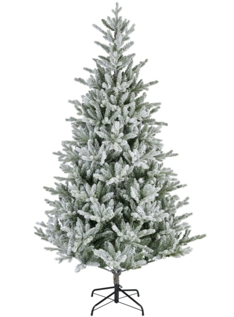 Choinka sztuczna sosna Allison śnieżona 180cm fi 112cm (689855)