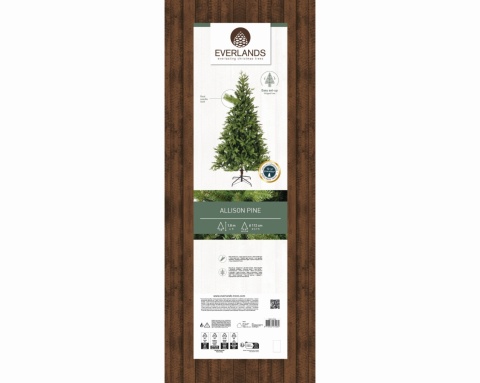 Choinka sztuczna sosna Allison zielona 180cm fi 112cm (689831)