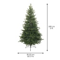 Choinka sztuczna sosna Allison zielona 180cm fi 112cm (689831)