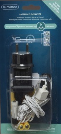 Battery eliminator for 3 AAA batteries (482726)