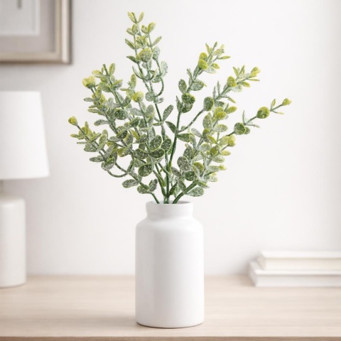 Gałązka 36cm bukszpan szroniony (GL03515)