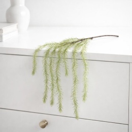 Flocked branch 53cm winter (GL03743)