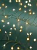 Girlanda 960LED złoty drucik ciepły biały/bursztyn 8funkcji 12m timer (496709) wew/zew