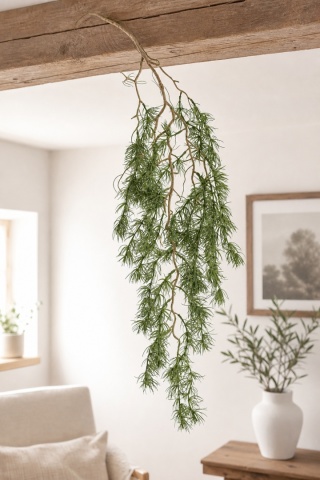 Garland "larch" light green 90cm (ART20703)