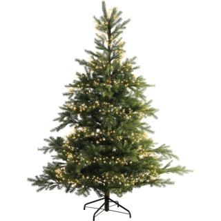 Girlanda 960LED złoty drucik ciepły biały/bursztyn 8funkcji 12m timer (496709) wew/zew