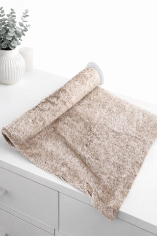 Materiał dekoracyjny futerko beżowe 40*200cm (ZX0476)-26%