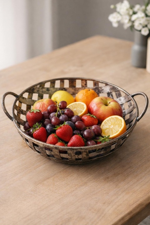 Retro metal champagne tray (GH0278)-20%