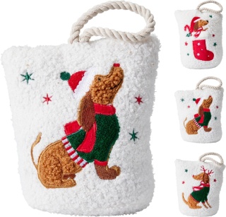Dog-in-a-hat doorstop (547545)