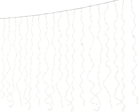 Kurtyna drucik 200x190cm 400LED ciepła timer (496828)
