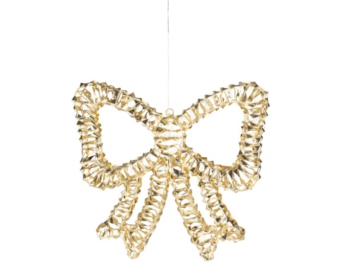 Metalized gold bow 400LED heat (490395)