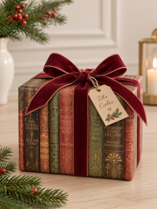 "Library" gift wrapping paper (374183)