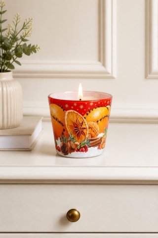 Świeca zapachowa w szkle Bartek Candles duża 30h palenia 115g