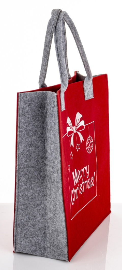 "Merry Christmas" felt Christmas bag (185635)