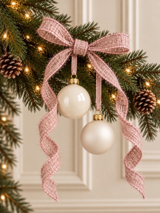 Fabric ribbon with molded rose-edge detail (201898)