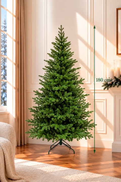 Choinka Aspen Fir PE Green 180cm (DC0166)